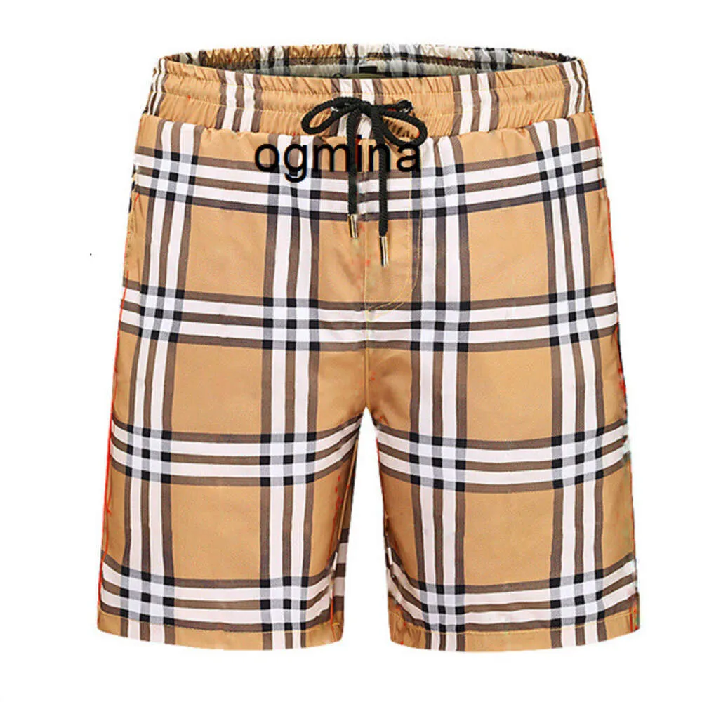 Luxe 5A Maillots de bain pour hommes Plaid Swim Shorts Mens Summer Fashion Pantalons de plage Designers Board Short Gym Mesh Sportswear Séchage rapide Maillots de bain Impression Vêtements Asiatique Si