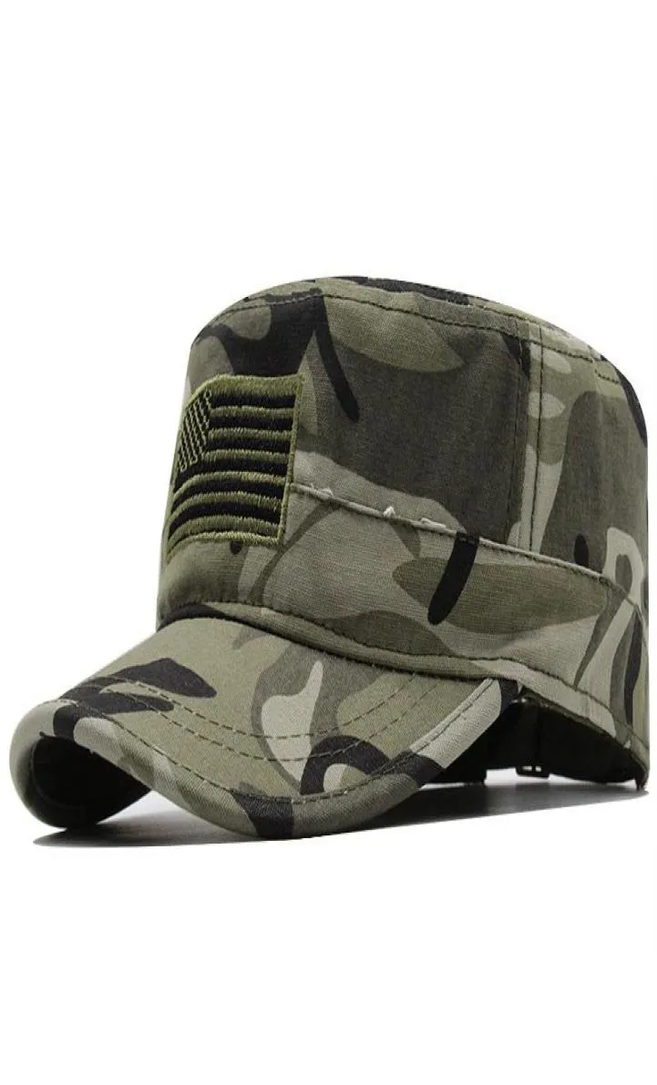 Mężczyźni kobiety moda kapelusz kamuflaż siły specjalne maska ​​amerykańska flaga czapka gorras militares Boina Sailor Bone Gorro szerokie grzbiet Hats6775055