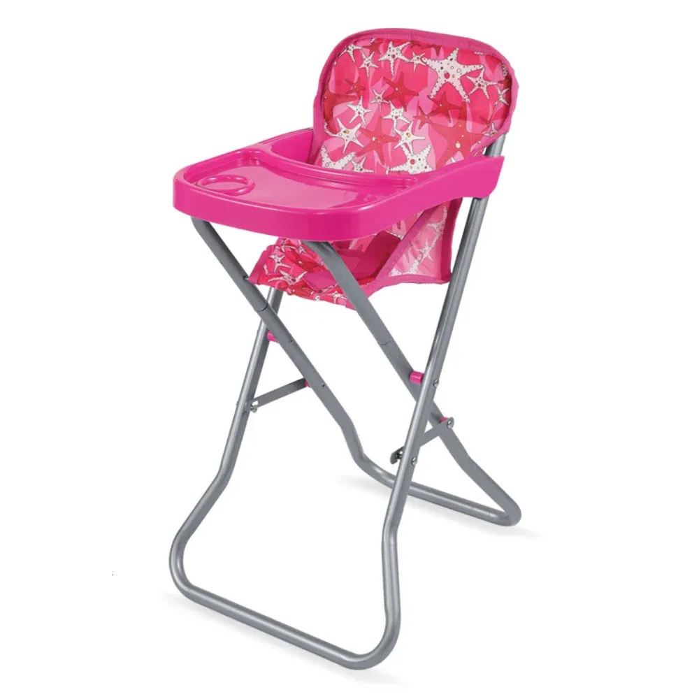 Chaises de salle à manger, sièges de Simulation de poussette pour bébé, chaise haute, meubles pour filles, jouets de simulation, chaise de salle à manger pour poupée, 231006