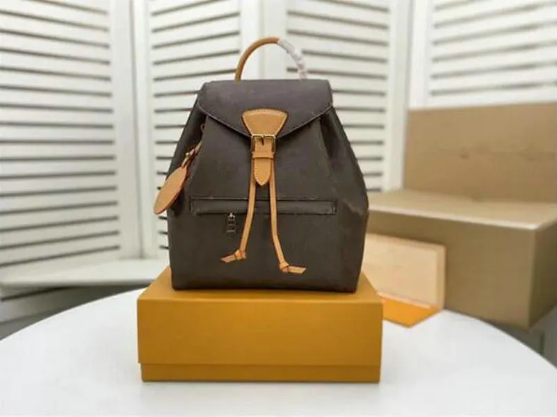 حقيبة Montsouris على الظهر ، حقيبة Messenger Bag كتف Feminina Coin Femme Luxe Women School Classic Designer Facs Cosmetic Handbags Shopping Crossbody