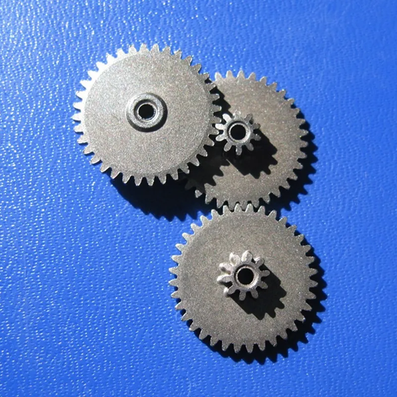10 Ruedas Dentadas De Plástico Para Motor - Módulo 0.3 - 6 O 7 Dientes - Para Proyectos DIY