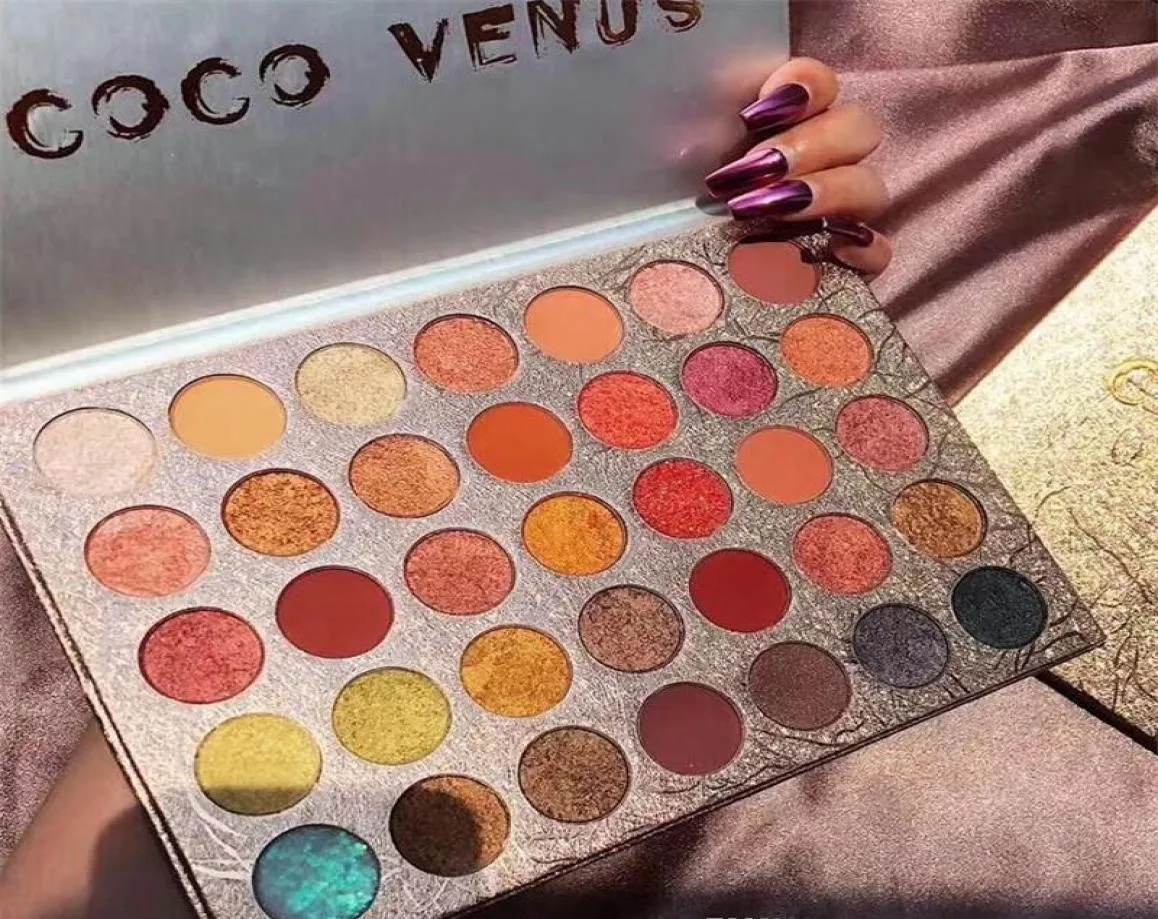 New Makeup DIKALU COCO VENUS Eyeshadow Palette Shimmer Matte Glitter