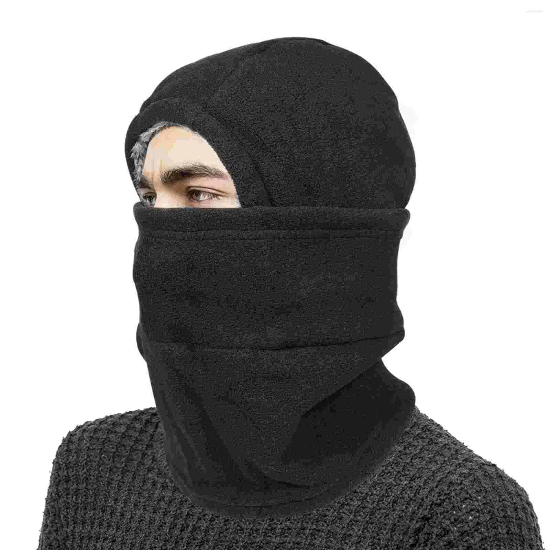 Bandanas Neck Mask Thermal Plush Face Cover Outdoor Hat Windproof Unisex Men Kvinnor