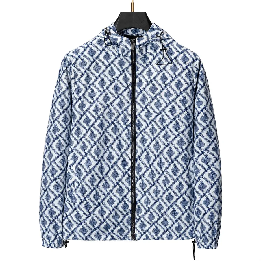 2023 폭발성 남성 재킷 패션 패션 새 코트 재킷 고급 윈드 브레이커 긴팔 스트리트웨어 디자이너 후드 형광 문자