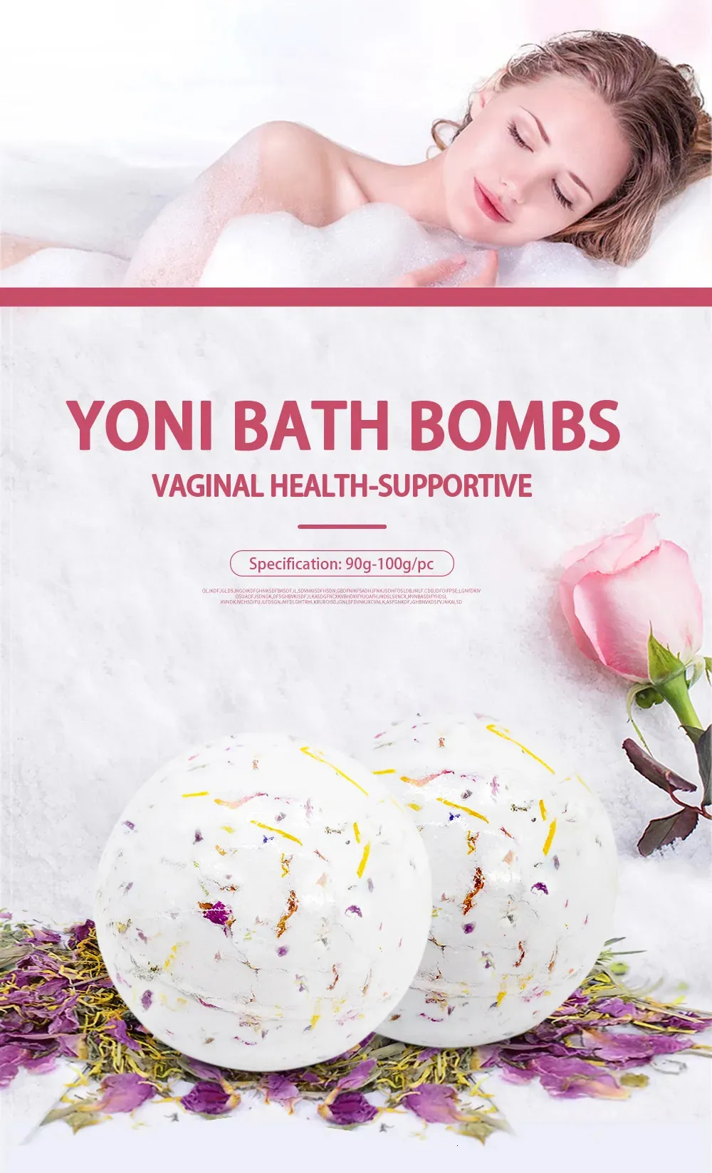 Feminine Hygiene Yoni Bath Bombs Natural Herbal Sitz Bath Balls for ...