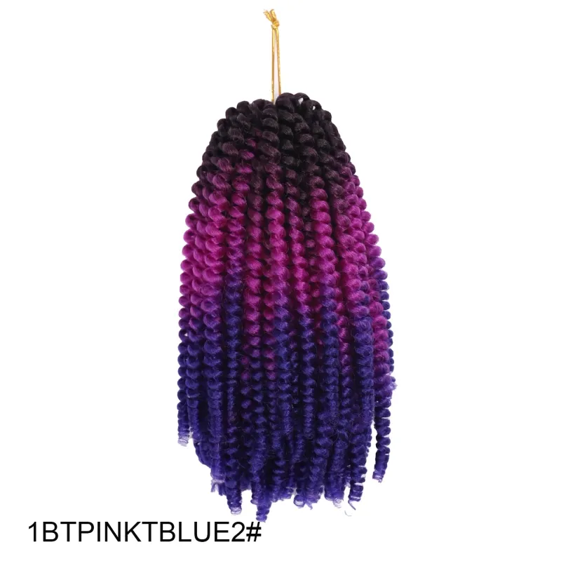 Spring Twist Hook Freetress Twist Crochet Hair Braid Dreadlocks