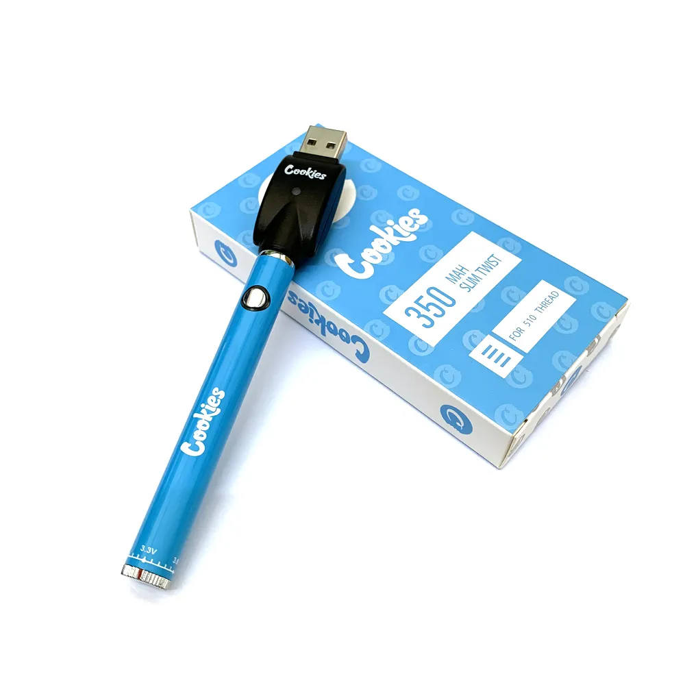 SA Cookies Slim Battery 350mAh Bottom Twist 3.3 4.8V Preheat VV