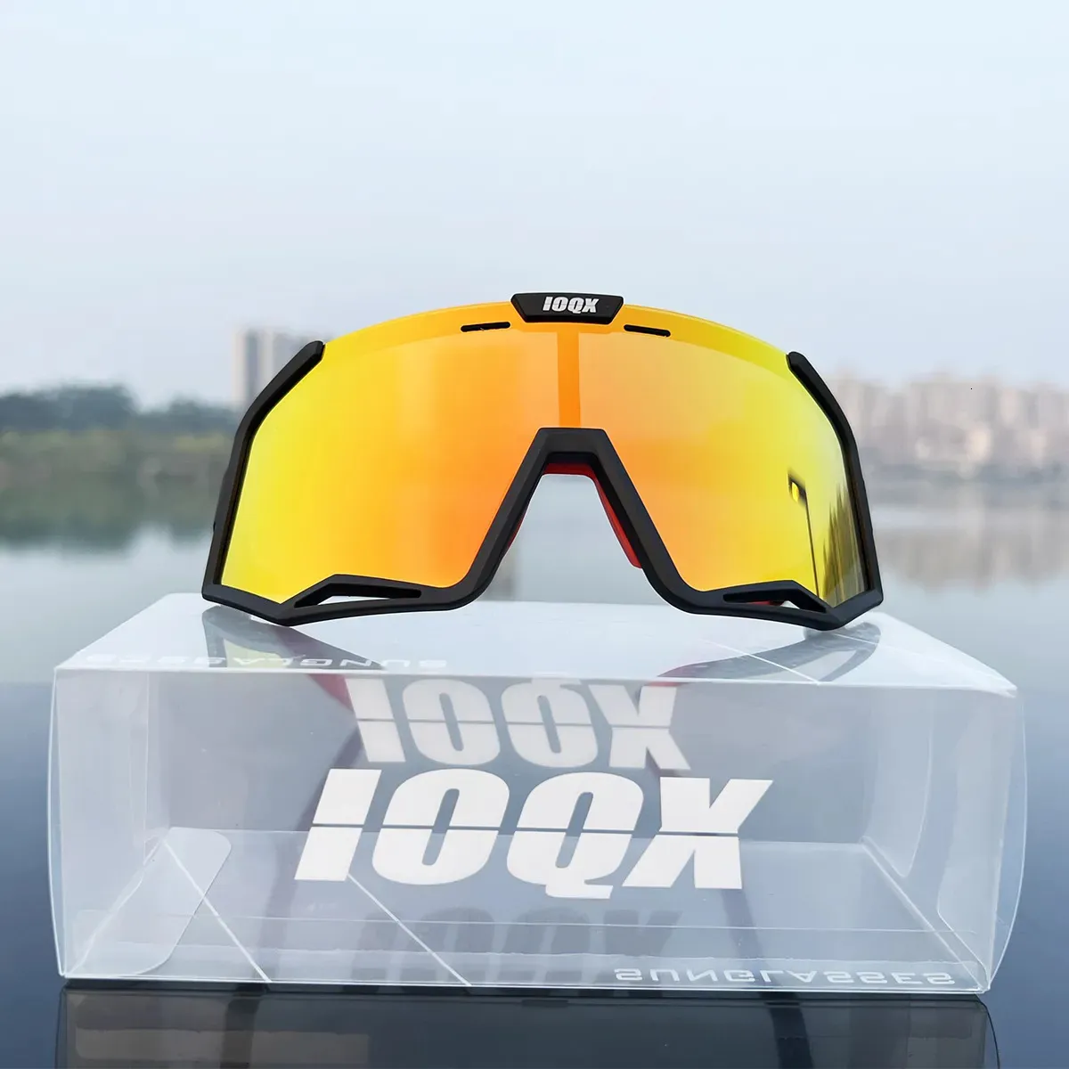Óculos ao ar livre IOQX polarizado esportes bicicleta óculos de sol gafas mtb ciclismo óculos peter óculos 231009