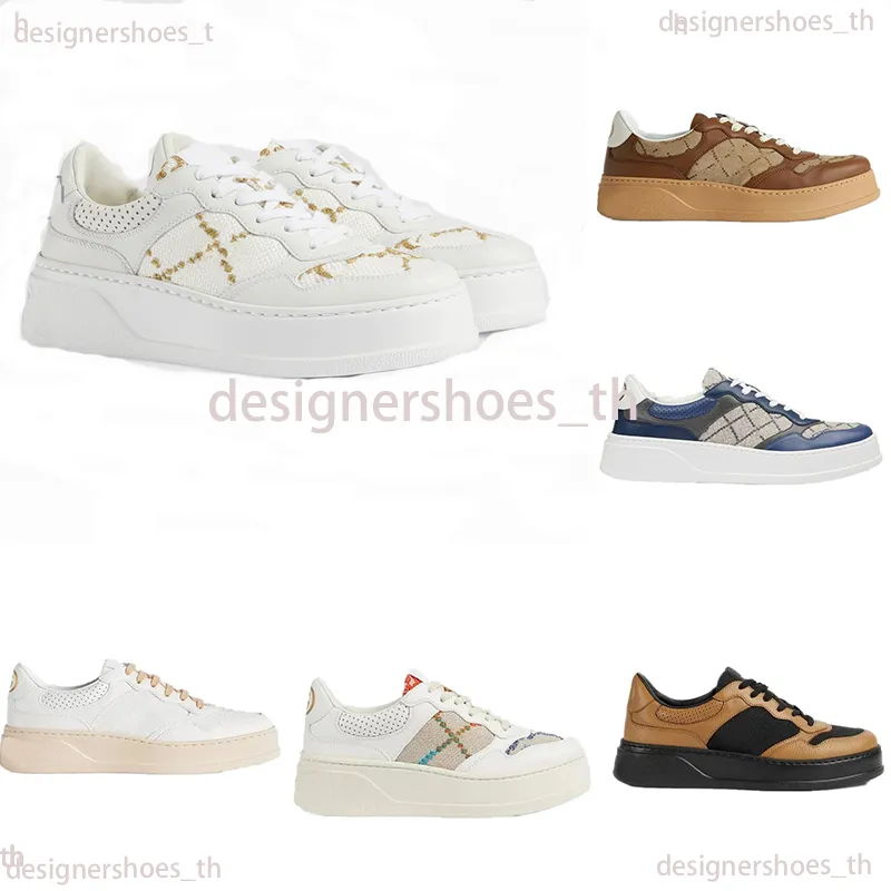 Chaussures de créateur les plus récentes femmes hommes Sneaker Web Milano chaussures sangle baskets plate-forme confortable respirant tendance