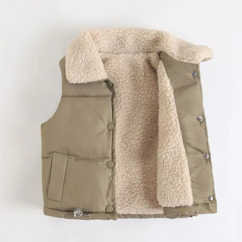 Bambino Bambini Bambino Bambino Senza Maniche Inverno Solido Cappotti Con Cappuccio Gilet Abbigliamento Abbigliamento Felpa Uomo Felpa con Cappuccio