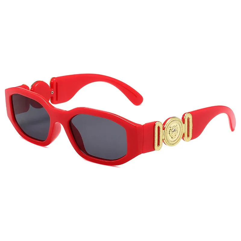 Роскошные дизайнерские поляризованные солнцезащитные очки versa Мужчина Женщина Личность Унисекс Очки Пляжные солнцезащитные очки Ретро Маленькая оправа Роскошный дизайн UV400