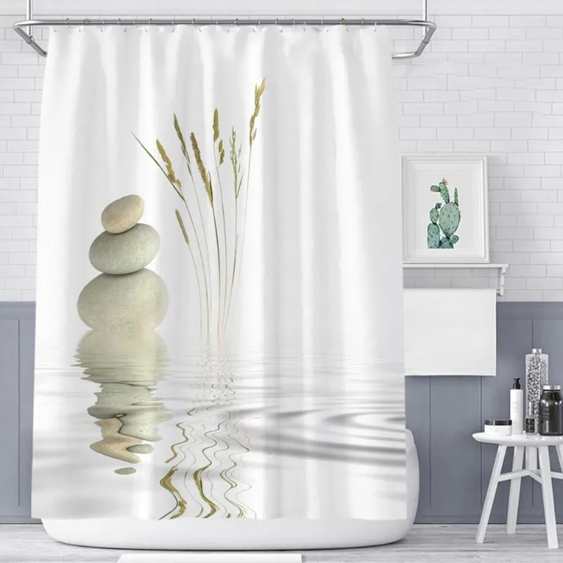 Ensemble d'accessoires de bain, rideau de douche étanche, Durable, séparé, anti-moisissure, doublures résistantes en Polyester, pour la maison