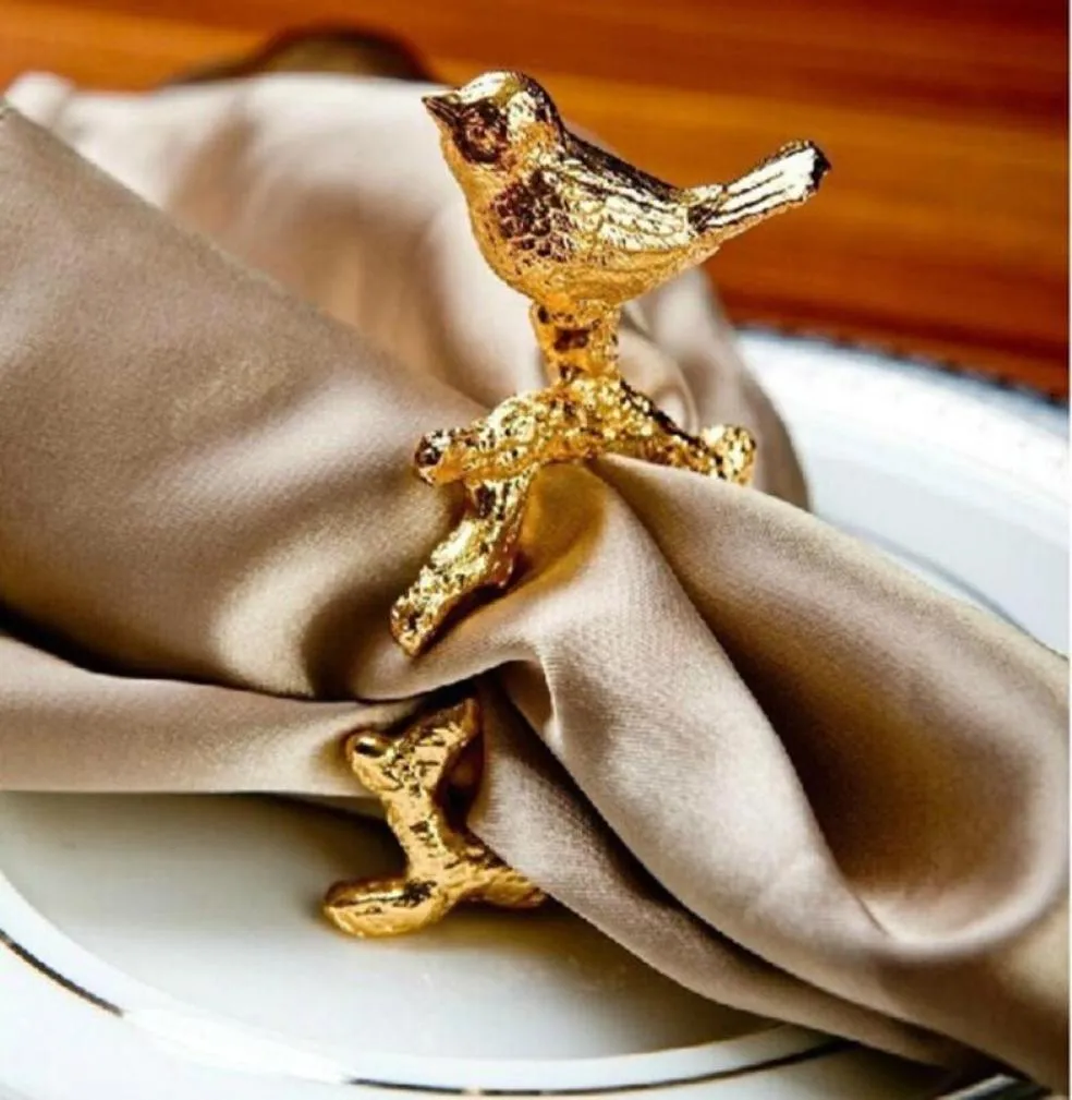 Bird napkin rings deals