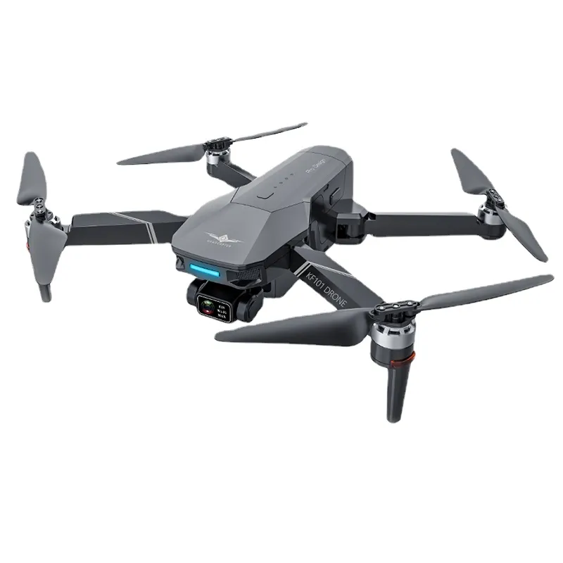 4Kカメラ付きKF101 Max-Sドローンプロフェッショナル5km WiFi 500m高さEIS 3-AXISジンバルFPVブラシレスQuadcopter RC GPSドロン