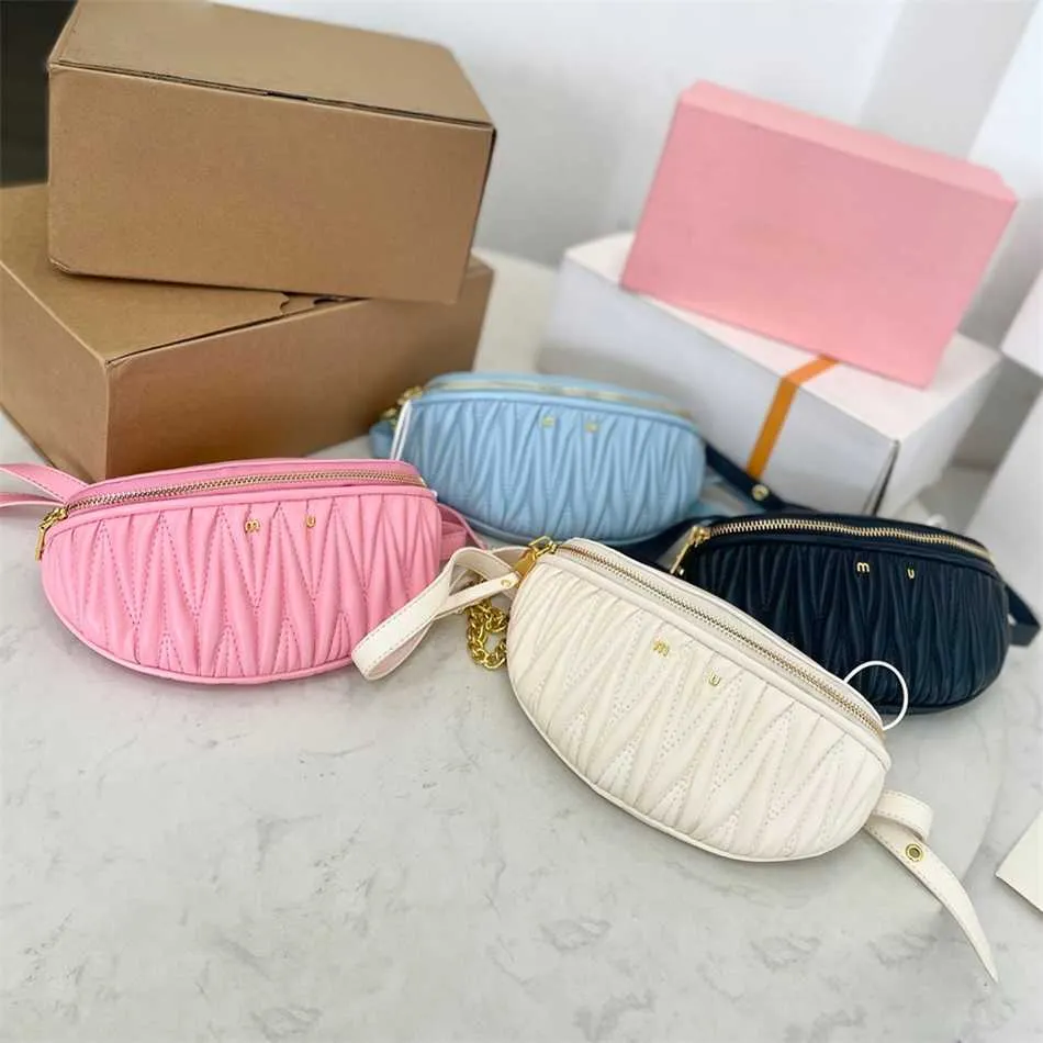 Vogue mumu Luxe designertas Crossbody borsttas Spiegelkwaliteit Dames lederen schoudertassen Klassieke portemonneeriem Festivaltassen Hoge kwaliteit Heren heuptassen 230927