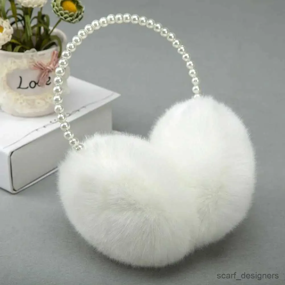 Winter Fluffy Plush Fluffy Ear Muffs Kmart Imitation Headband For Women