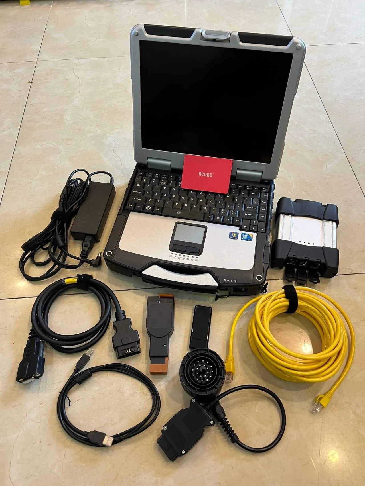 Diagnostiskt programmeringsverktygsexpertläge för BMW ICOM WiFi Nästa V2024.03 SSD 960 GB Windows10 Laptop CF31 D 4,45 P 3.72