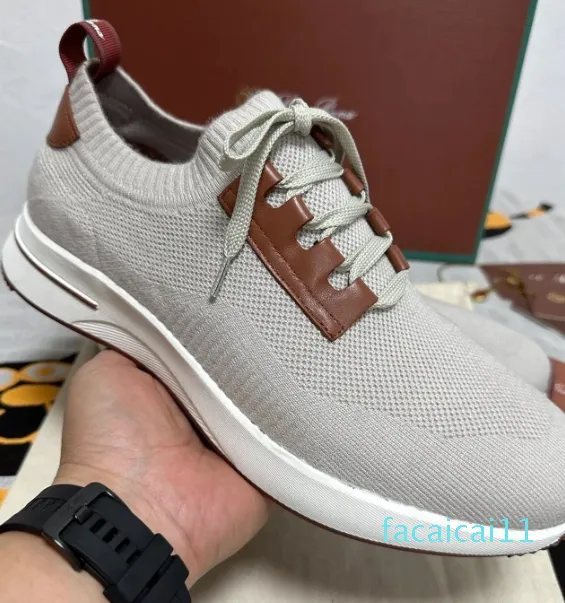 Loop sneakers casual schoenen Mesh ontwerper Mocassin Luxe heren falts Kledingschoenen maat