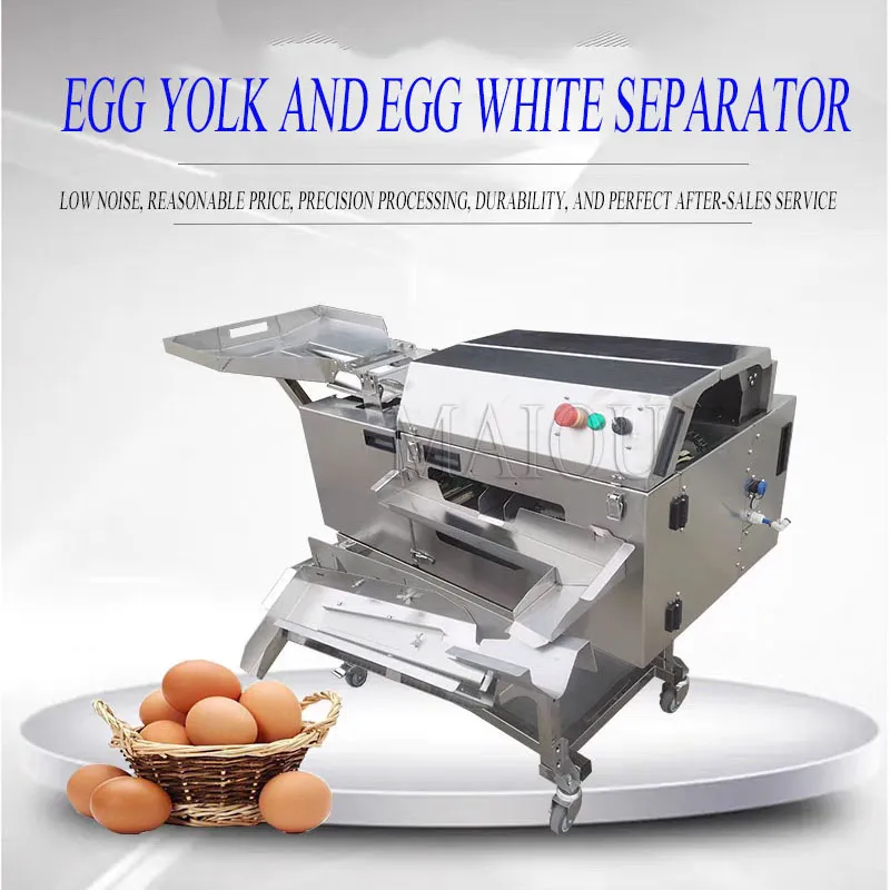 Casse-œufs en acier inoxydable, séparateur d'œufs automatique pour  séparateur de blanc