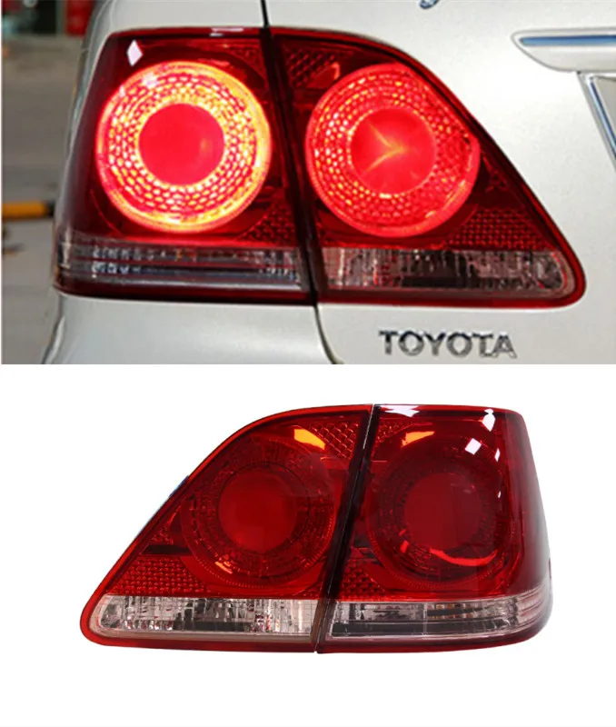 Luz traseira do carro para toyota coroa 2003-2009 montagem da lâmpada traseira 12th coroa retrofit led padrão japonês 184 luzes traseiras