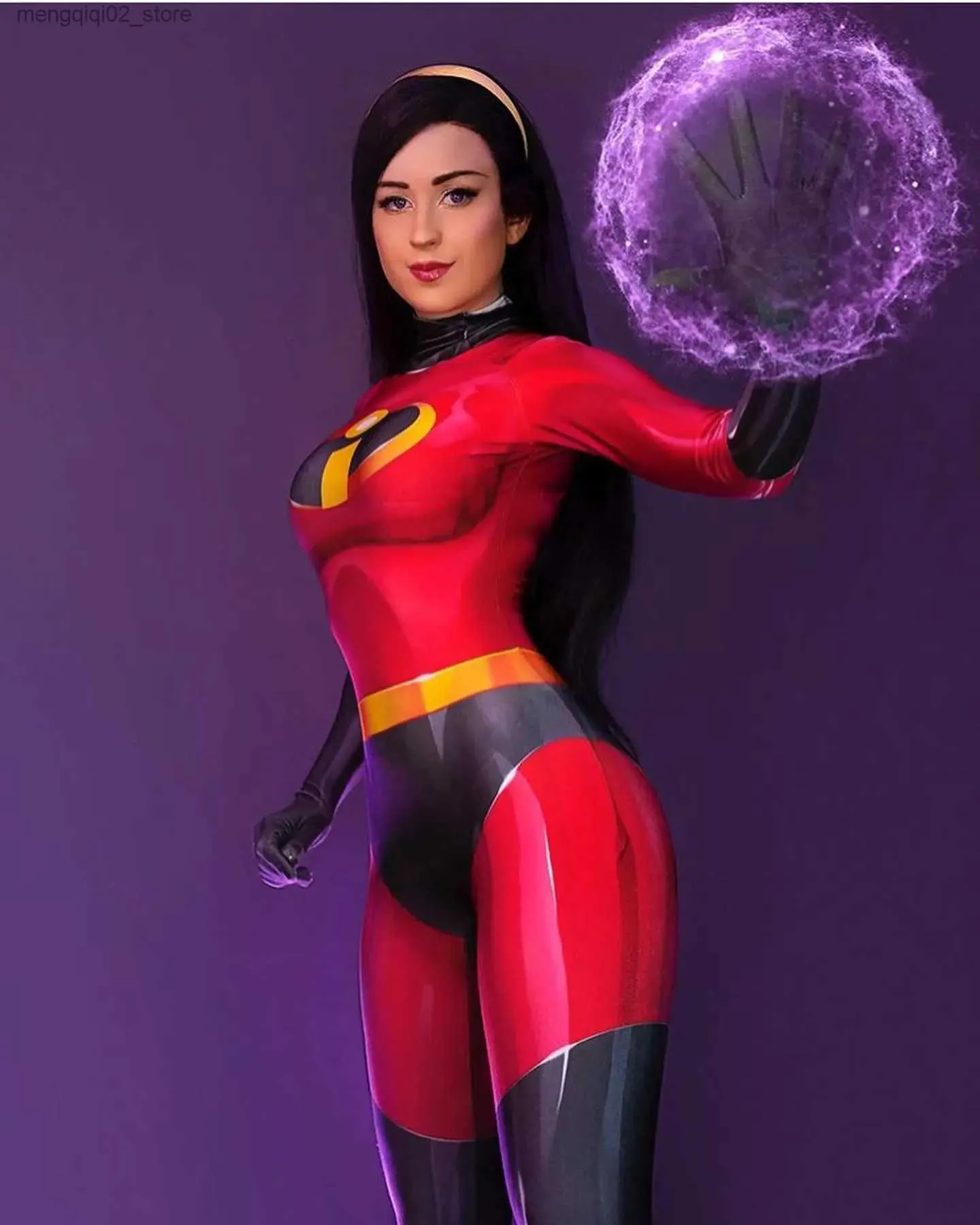 Elastigirl Cosplay Costume For Adults And Kids Female Superhero