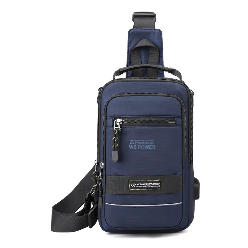 Canvas Sling Crossbody Backpack - Small Daypack For Men & Women, Convertible Shoulder Bag - View #2