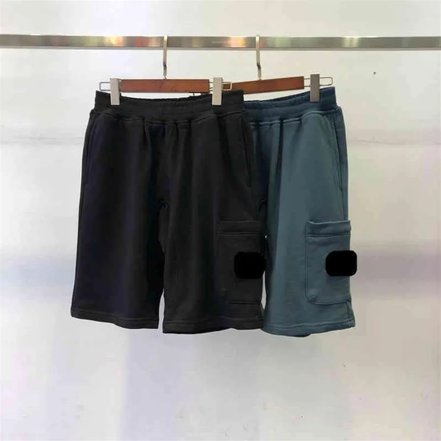 Designer Rhude Men's Shorts Loose Letter Reflective Capris Hip Hop Casual Couple Mens Sport Pants Women Fashion Street Brand225Z