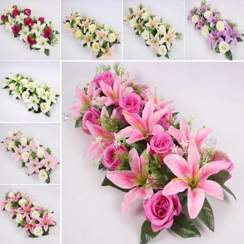 Декоративные цветы «сделай сам», 18 шт., практичная имитация розы, свадебный декор, 12 цветов, ложное цветение, шикарная форма для дома
