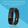 Smart armband för skärm Fitness Tracker Pedometer Watch Counter Hevert Blodtryck Monitor Smart armband ZZ