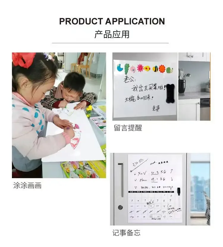 Wholesale Whiteboards A3/A4 Size Whiteboard Pens Vinyl Fridge