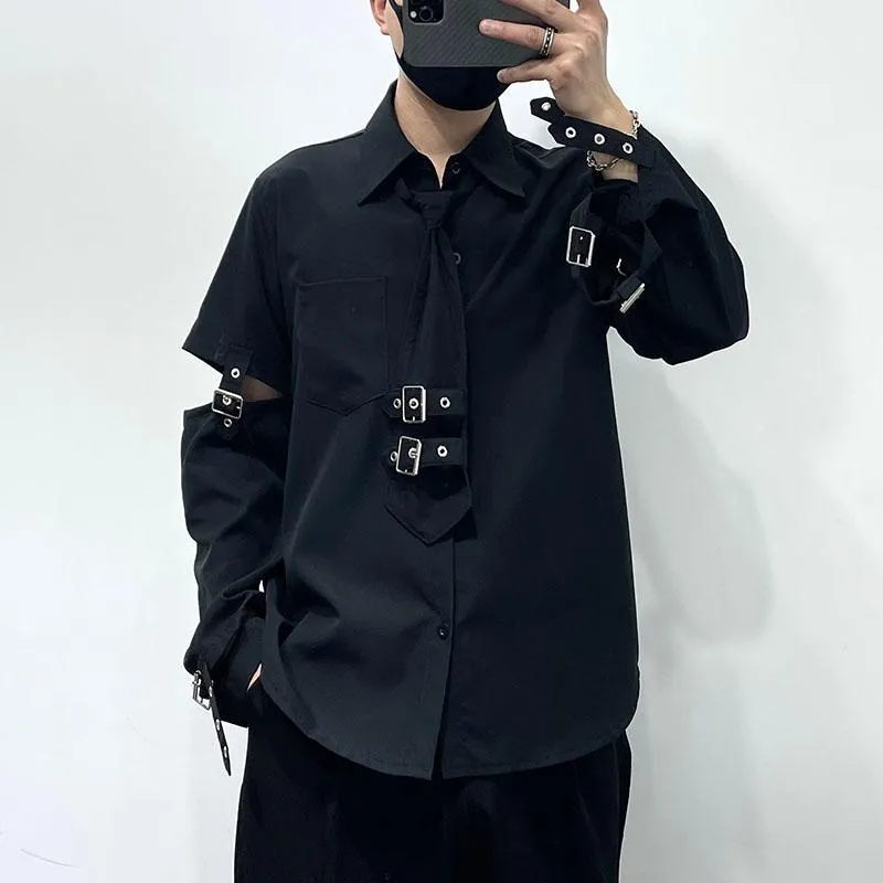 Designer Dark Street Metal SPLICE Cyberpunk koszulka duża 50 kg -150 kg