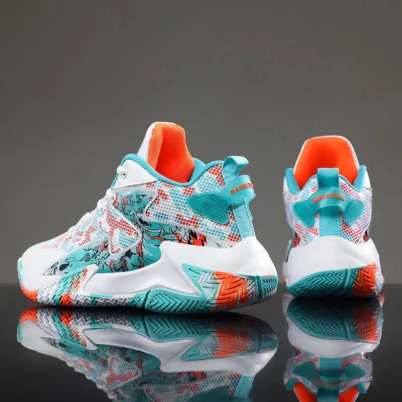 Breathable basketball sales shoes