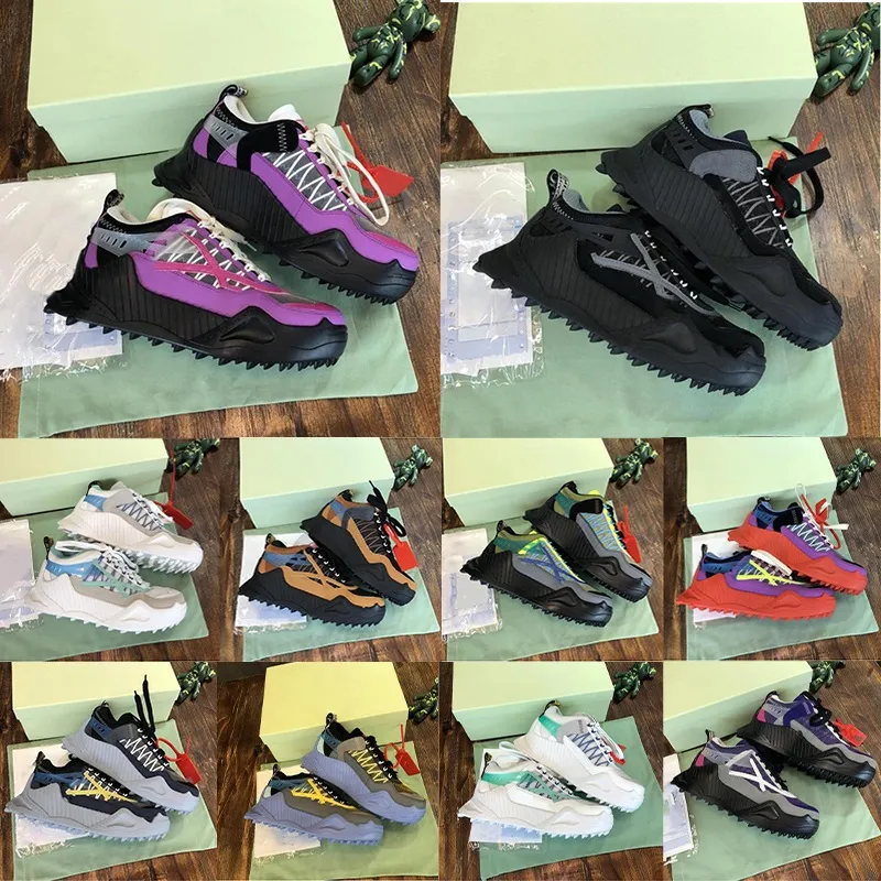 Scarpe casual fuori sede del nuovo designer Odsy 1000 Sneakers da uomo e da donna di lusso Sneaker con cuciture Freccia bianca traspirante Pelle confortevole