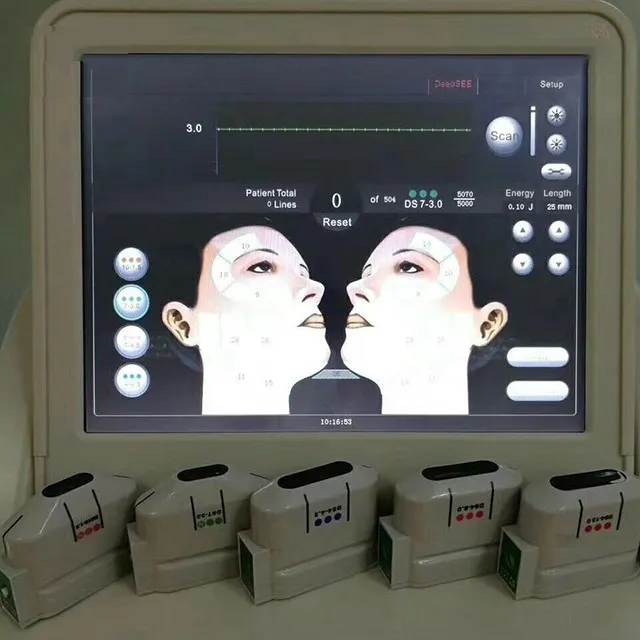 Новый портативный косметический аппарат hifu против старения и морщин, укрепляющий лицо, удобен и эффективен.