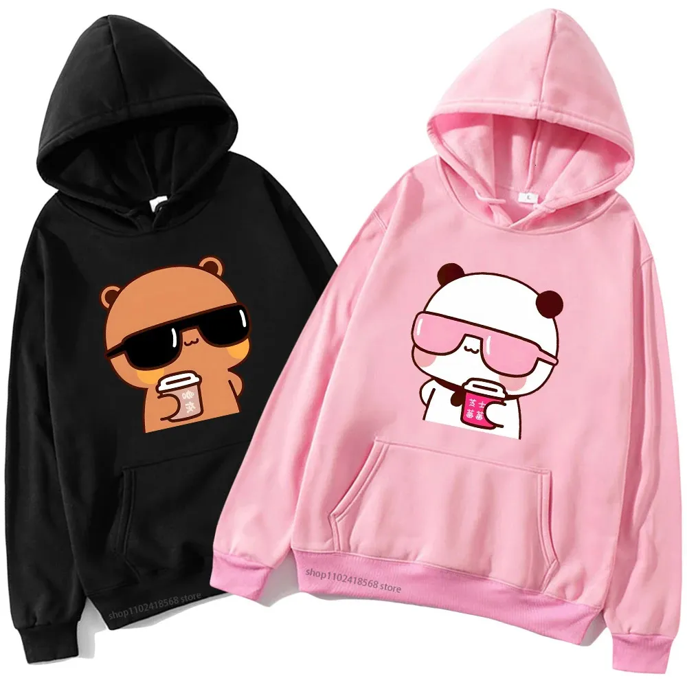 Cute Couple Hoodie: Bubu Dudu Cartoon Sweatshirt, Kawaii