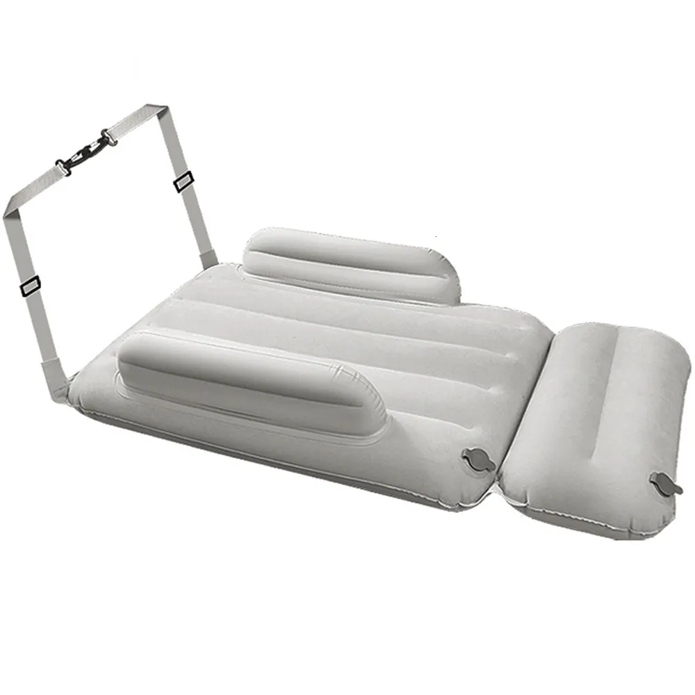Inflatable Crib Mattress for Babies, Portable Air Bed for Travel, Car ...