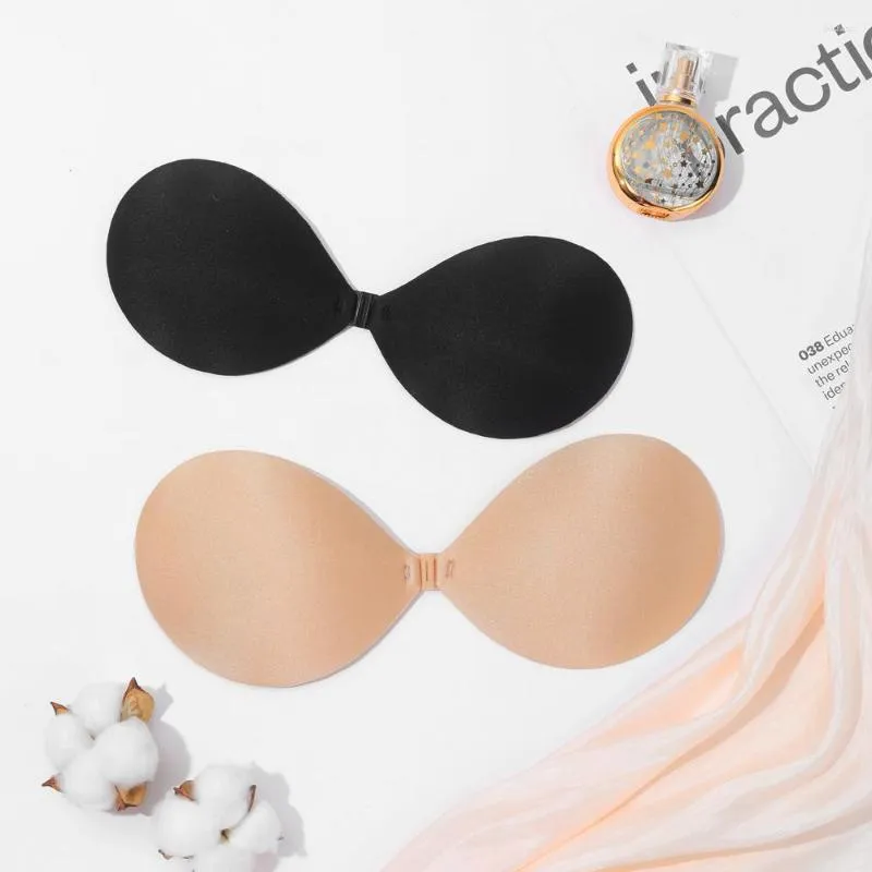 REGGISENO PUSH UP IN SILICONE INVISIBILE ANALLERGICO COPPETTE MODELLANTI UN BRA - Foto 9