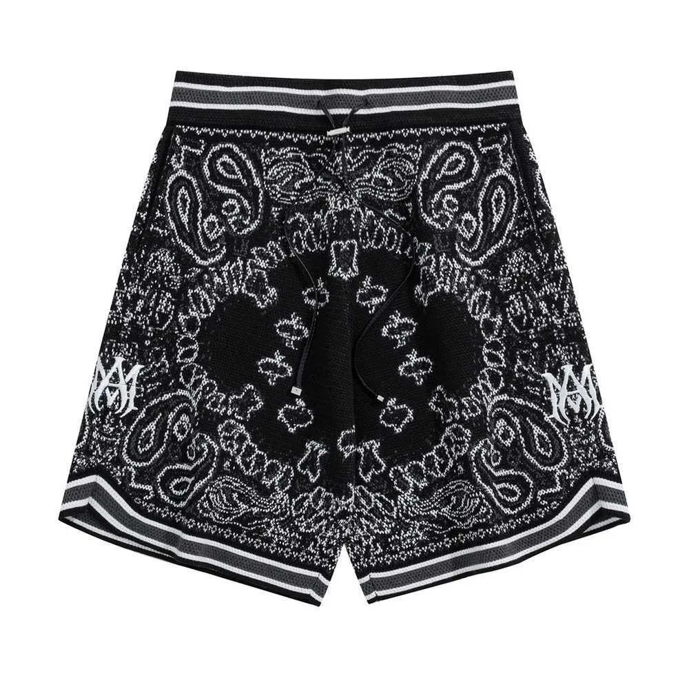 Shorts pour hommes 2023 Shorts pour hommes Designers Casual Short Basketball Cachemire Hawaii Beach Broderie Lettre Imprimer Sport Courir Hip Hop Streetweareejj