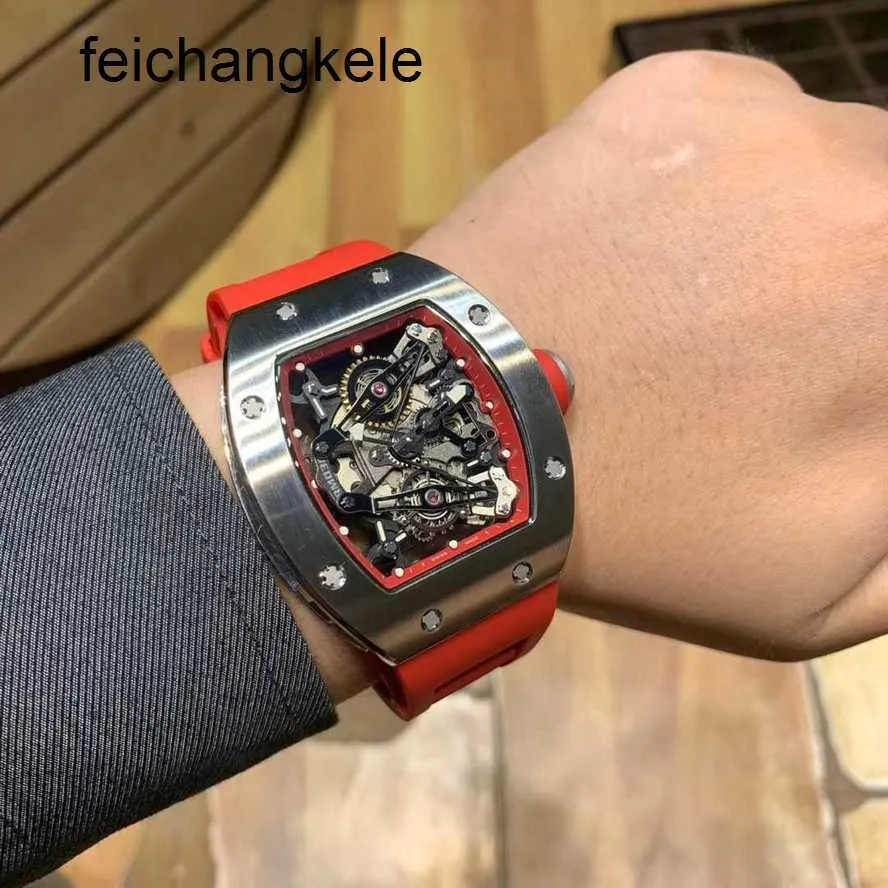 Rm 67 Rose Gold Fake Richard Mille Price Mens Watch With Tsquare