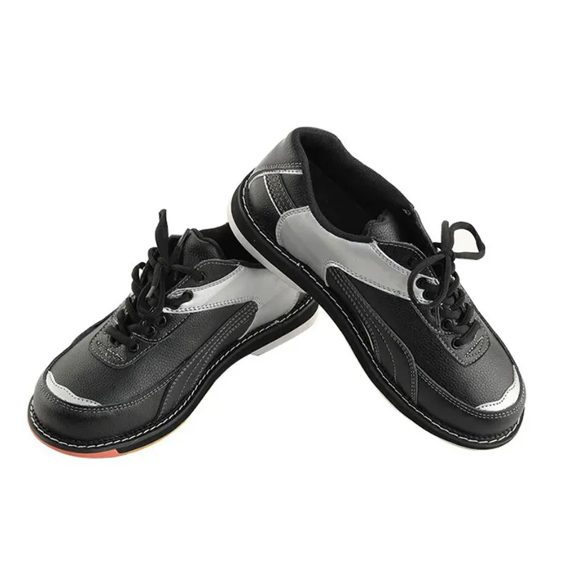 Bowling Chaussures de bowling pour hommes de haute qualité semelle antidérapante baskets supérieures en cuir professionnelles dames chaussures respirantes fournitures de bowling 231009