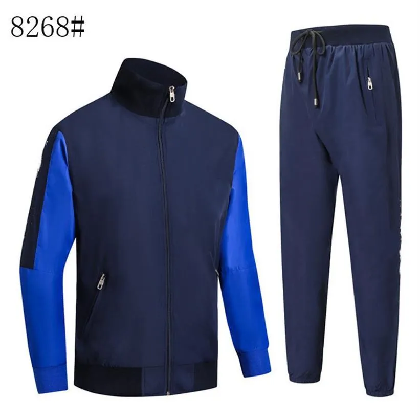 Herrspårar Män sportkläder sportkläder och tröjor Autumn Winter Jogger Sporting Suit Mens Sweat Suits256y