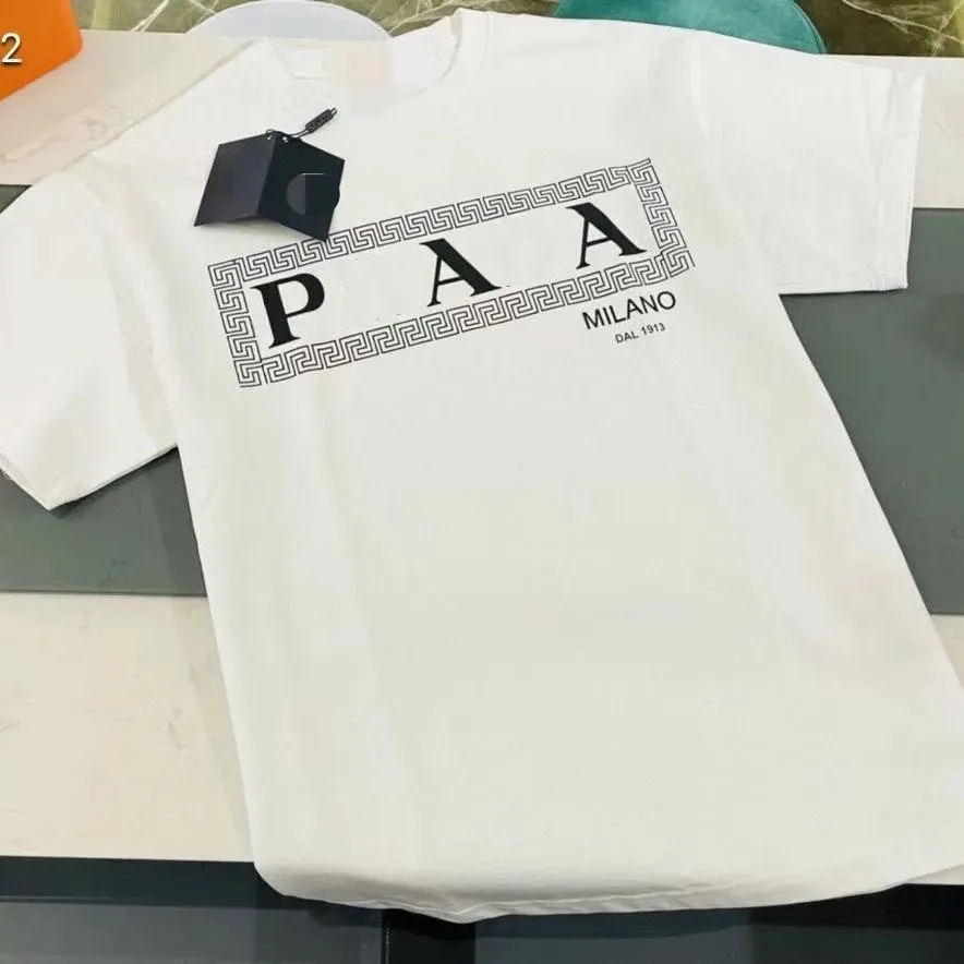 جودة عالية الجودة tirt قميص القمصان مصمم رسالة أزياء رسالة بسيطة طاقم الطباعة الأكمام القصيرة للرجال والنساء M-4XL