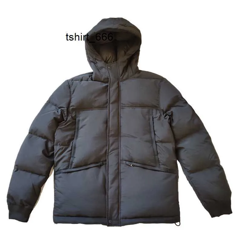 ホットセラー冬の温暖化メンダウンジャケットアウトドアレギュラーソリッドカラー男性コートN9FS
