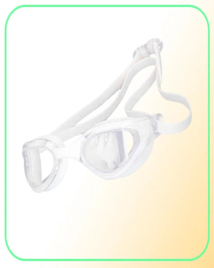 Occhialini da nuoto professionali in silicone impermeabile placcatura trasparente doppio antiappannamento AntiUV Occhialini da nuoto per uomo donna con custodia83145768457