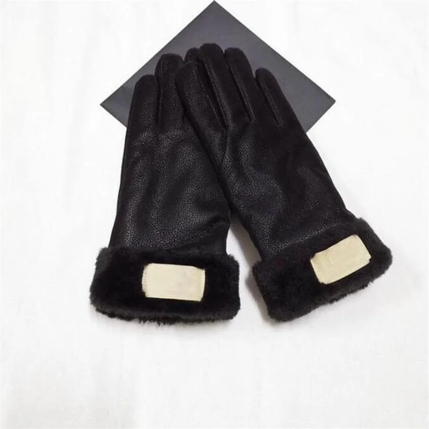 Austrália designer luvas de malha inverno luvas de lã com cordão quente malha luvas mulheres meninas dedo cheio mitten ao ar livre 272s