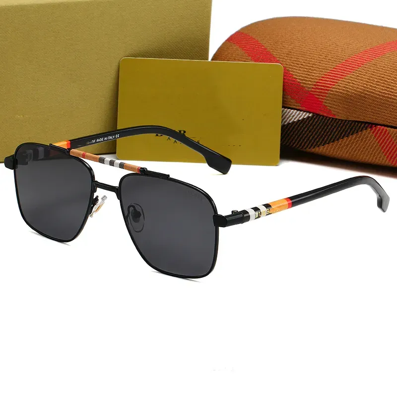 2023 Brand New Metal Lunettes de soleil Rayons carrés Big Lunettes de luxe Femmes Hommes Lunettes de soleil Carter Lunettes Marque Desinger Shade cadeau 0902