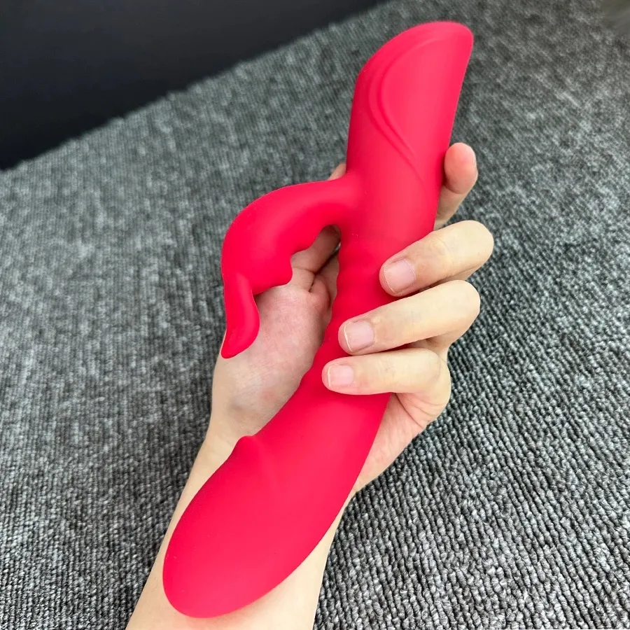 Powerful Rabbit Vibrator Dual Motor G-spot & Clitoris Stimulator_voghion.com