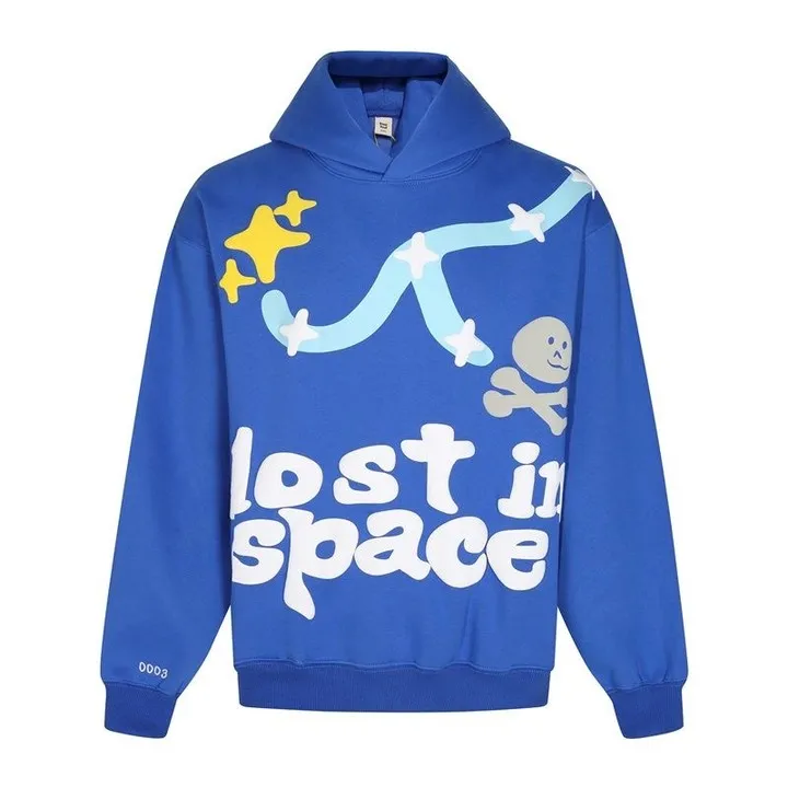 Broken Planet hoodies Grafische tee ontwerper gedrukt Heren Y2k hoody 3D Foam Graffiti Letter Trui Harajuku Sweatshirts CHD2310101-25 megogh