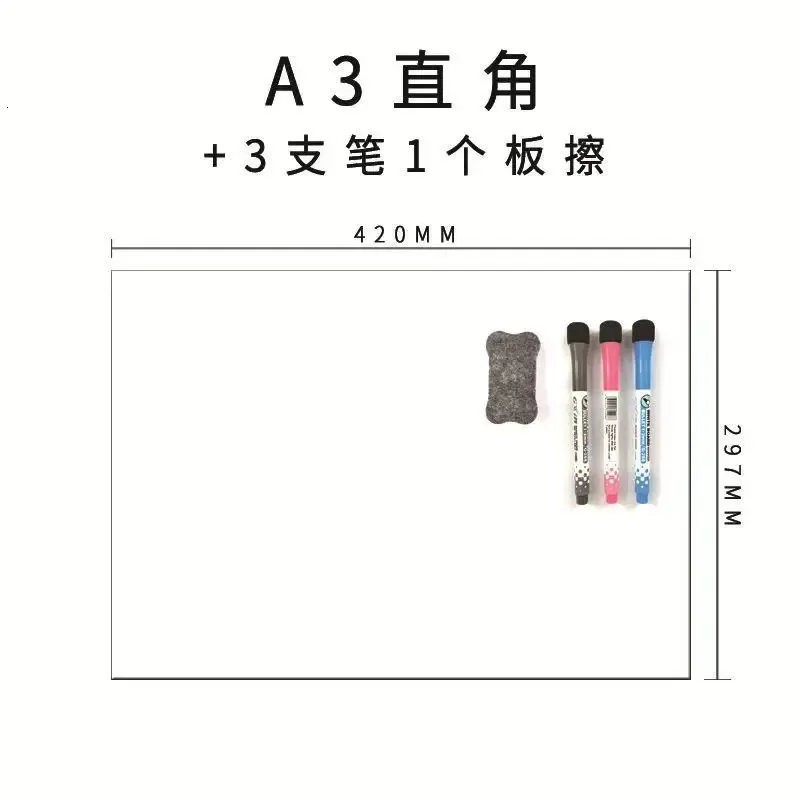 Wholesale Whiteboards A3/A4 Size Whiteboard Pens Vinyl Fridge