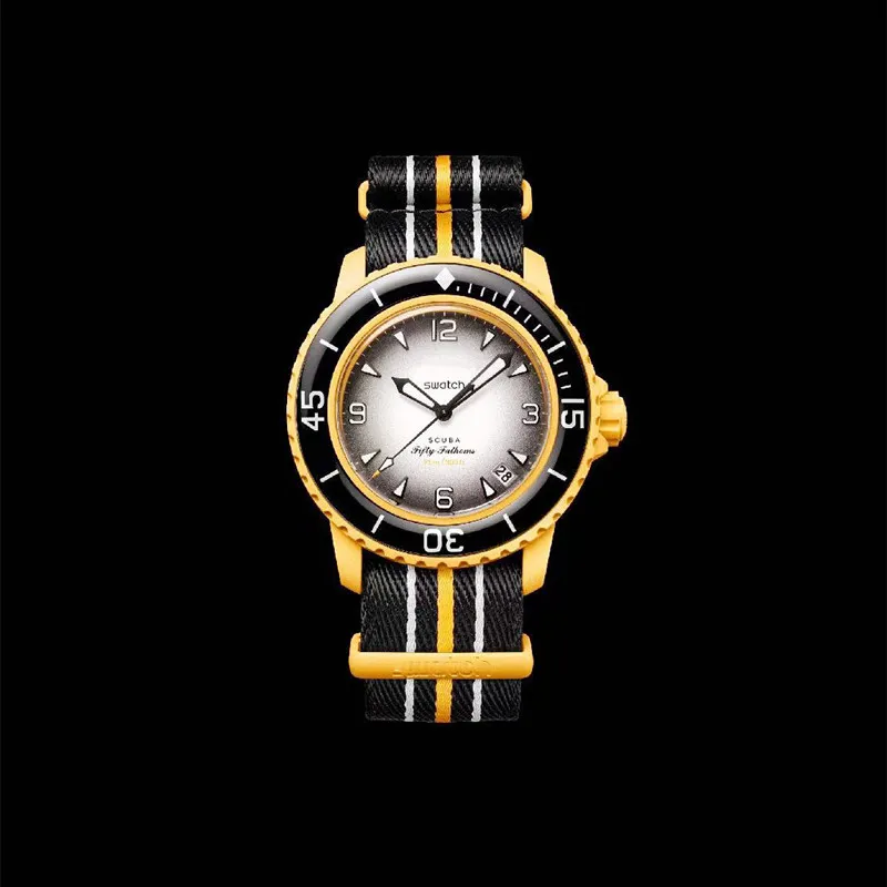 Océan Austral Océan Atlantique Boîtier en acier inoxydable montre pour hommes de haute qualité saphir datejust montre à quartz montre de sport de luxe montres à fond transparent